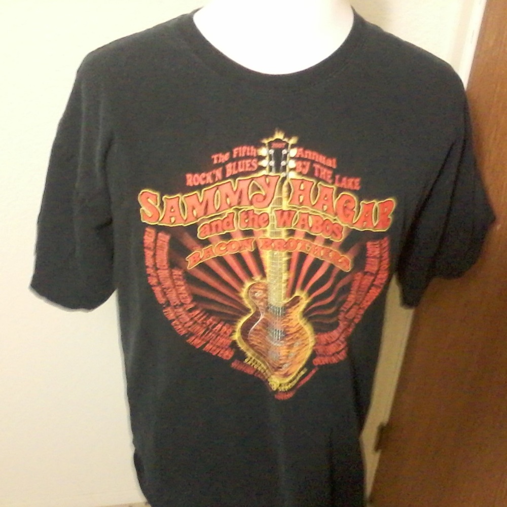 Sammy Hagar Rock Tshirt Tour benefits size XL